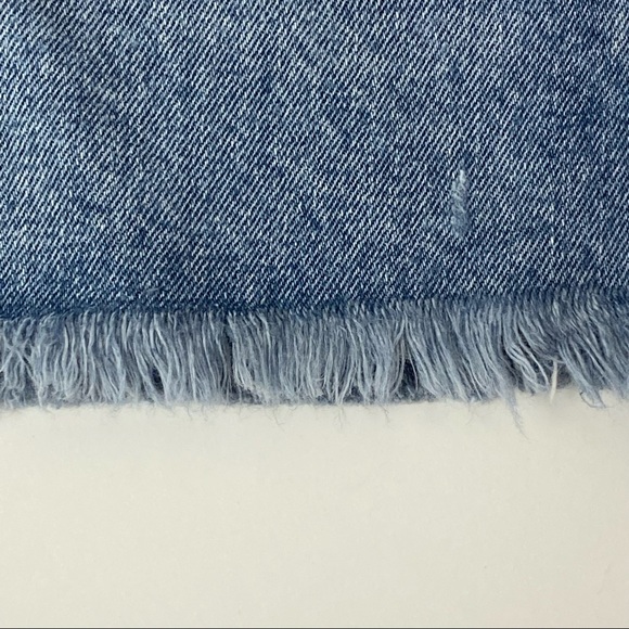 Zara TRF Collection Distressed Mini Skirt Size Small - Picture 5 of 7